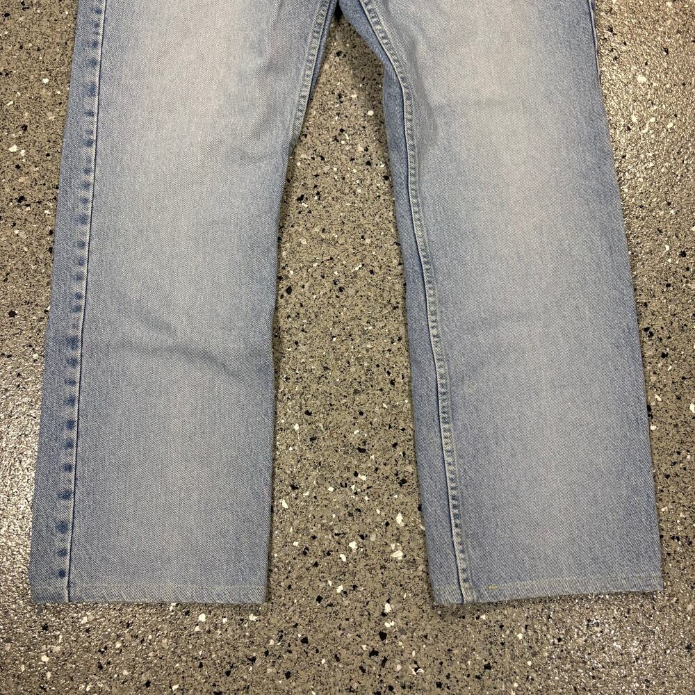 Vintage 1990s Tommy Hilfiger Button Fly High Waist Denim Jeans - Picture 5 of 11
